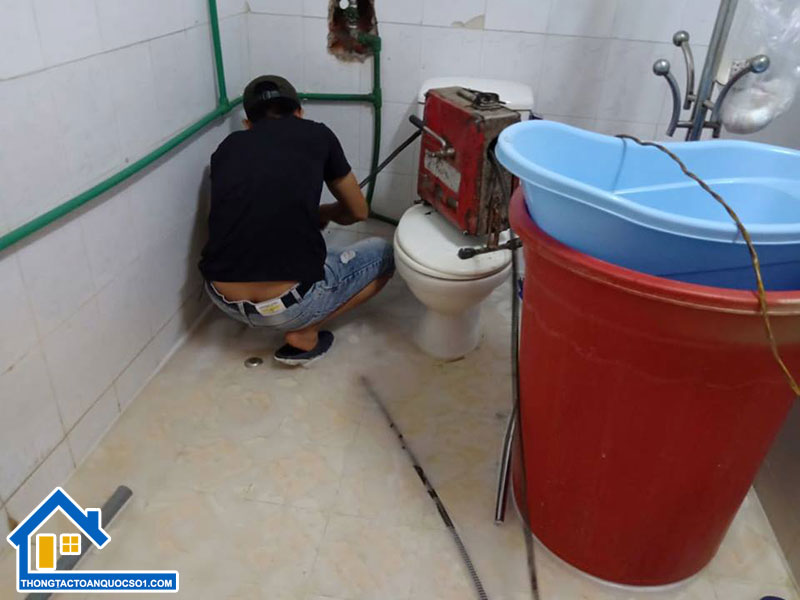 Thi Công Thông tắc nhà vệ sinh tại phường Vĩnh Phúc