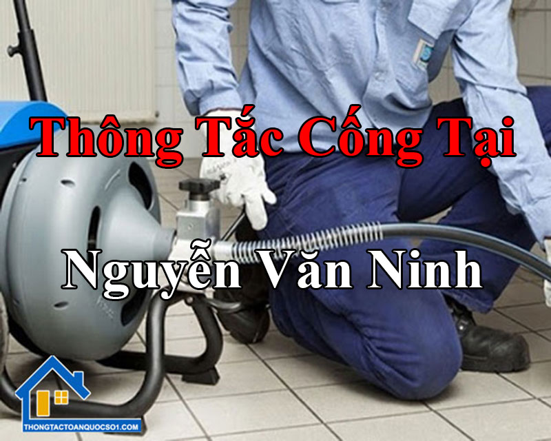 Thông Tắc Cống Tại Nguyễn Văn Ninh