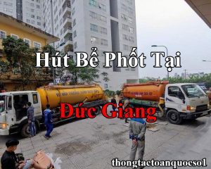 Hút Bể Phốt Tại Đức Giang