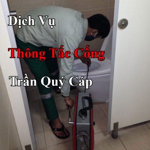 Thông Tắc Cống Tại Trần Quý Cáp